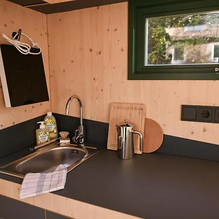 Sleep Space 1 - Green&tiny Spot Birkenmühle Ferienhaus *