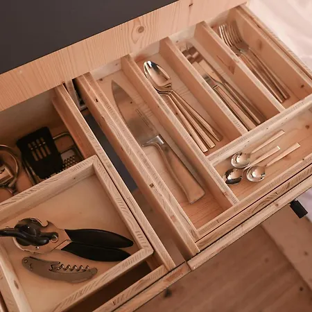 Sleep Space 1 - Green&tiny Spot Birkenmühle Ferienhaus *