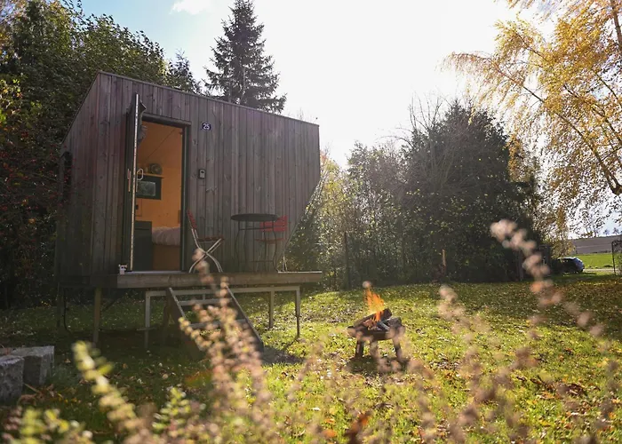 Feriehus Sleep Space 1 - Green&tiny Spot Birkenmuehle *