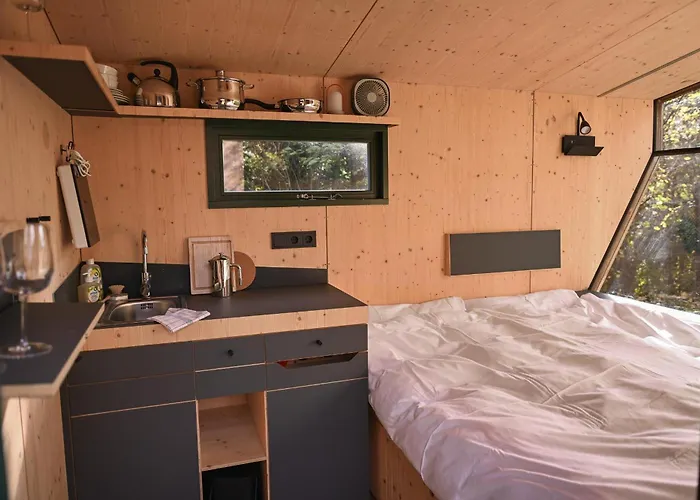 Feriehus Sleep Space 1 - Green&tiny Spot Birkenmuehle *