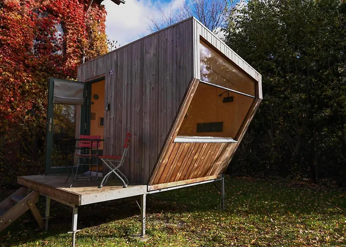 Sleep Space 1 - Green&tiny Spot Birkenmuehle Feriehus