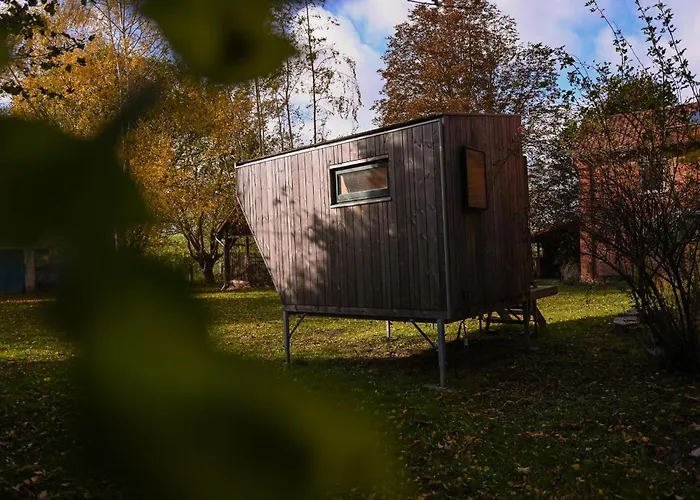 Feriehus Sleep Space 1 - Green&tiny Spot Birkenmuehle *